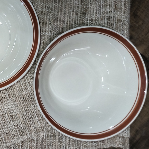 Set of Three Large 9" Stoneware Bowls - Picture 8 of 13